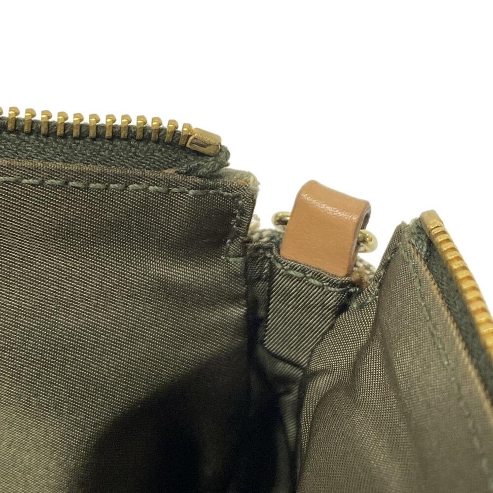 Christian Dior DIOR/ChristianDior Saddle Pouch / Trotter Handbag Green Brown - Picture 15 of 15